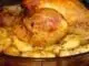 Poulet rôti aux pommes