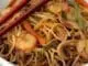 Nouilles chinoises aux crevettes