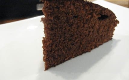 Gâteau léger au chocolat