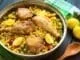 Paella de poulet