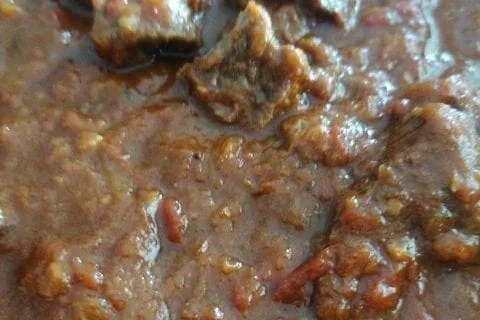 Goulasch de boeuf au Cookeo