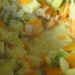 Fondue de poireaux, carottes et pommes de terre