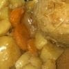 Paupiettes de veau aux pommes de terre et carottes