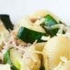 One pot pasta au thon et aux courgettes