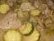 Filet mignon aux courgettes et champignons